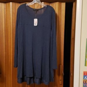 Blue Tunic Top